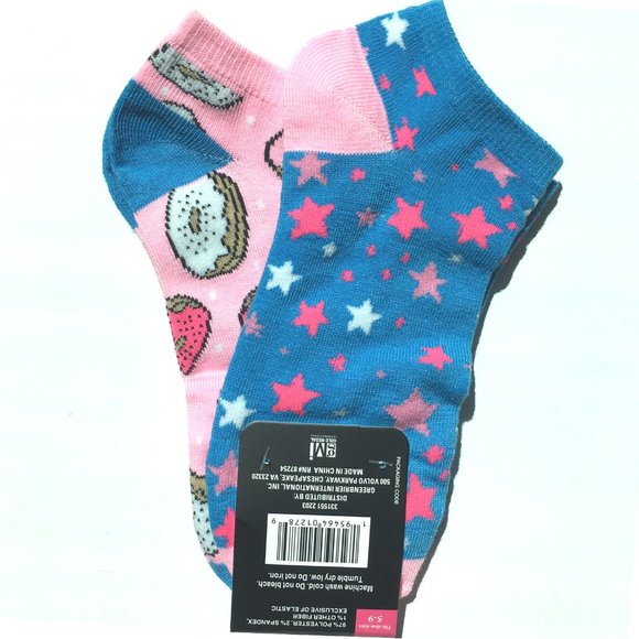 Sprinkles Donut + Star Socks - Picture 3 of 6